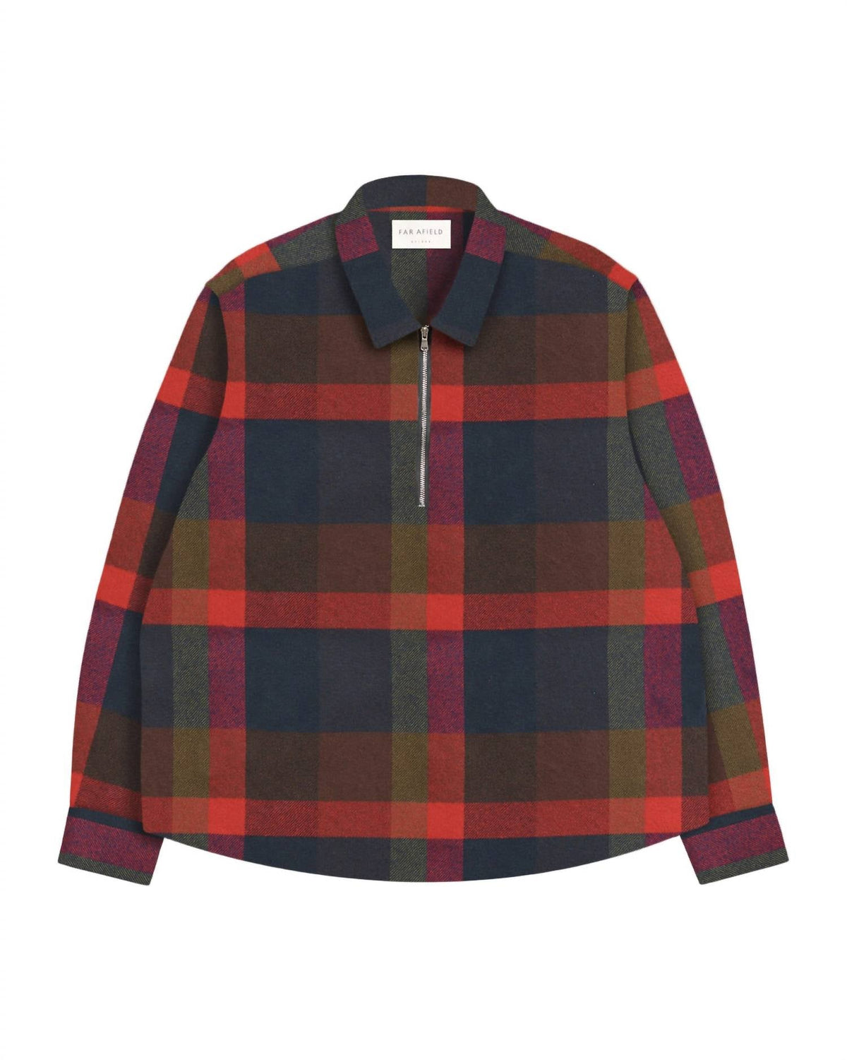 Men's Half-zip Day Flannel Shirt
