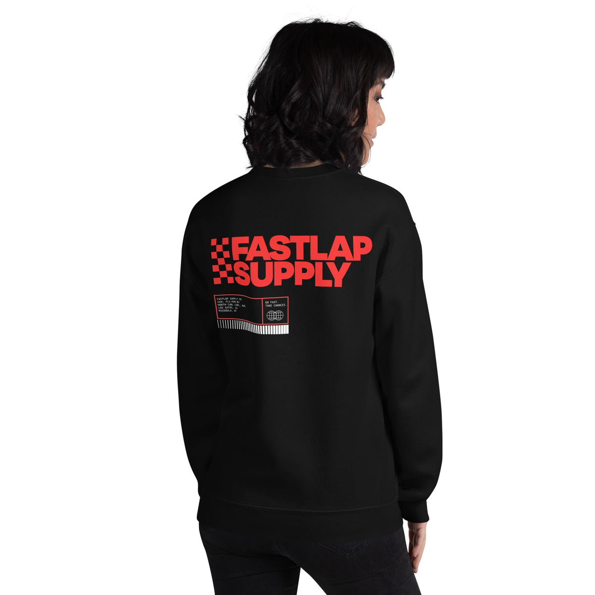 FastLap Supply Podium  - Crewneck Sweatshirt