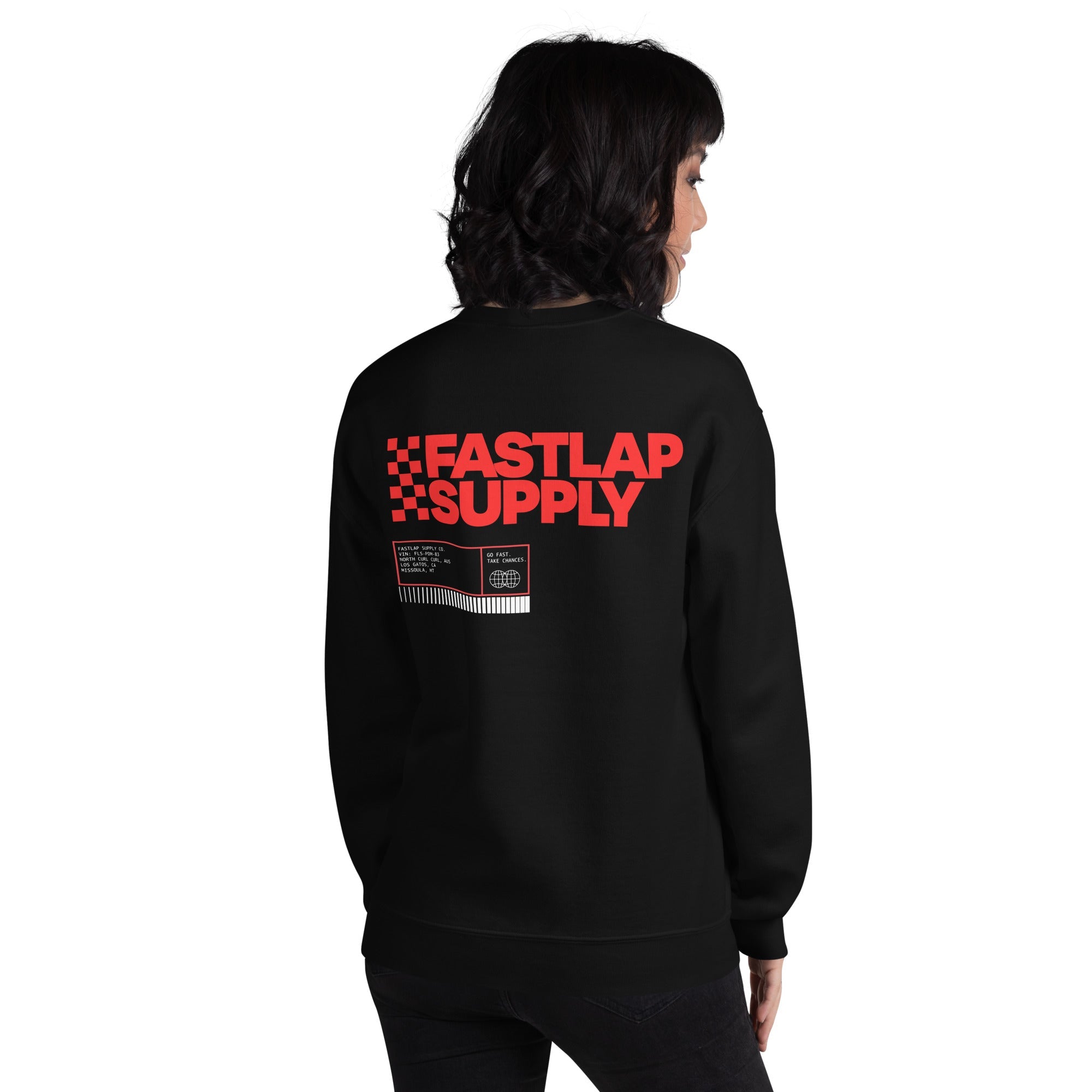 FastLap Supply Podium  - Crewneck Sweatshirt