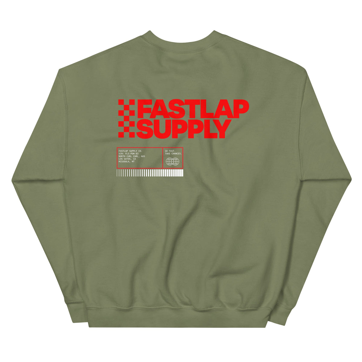 FastLap Supply Podium  - Crewneck Sweatshirt