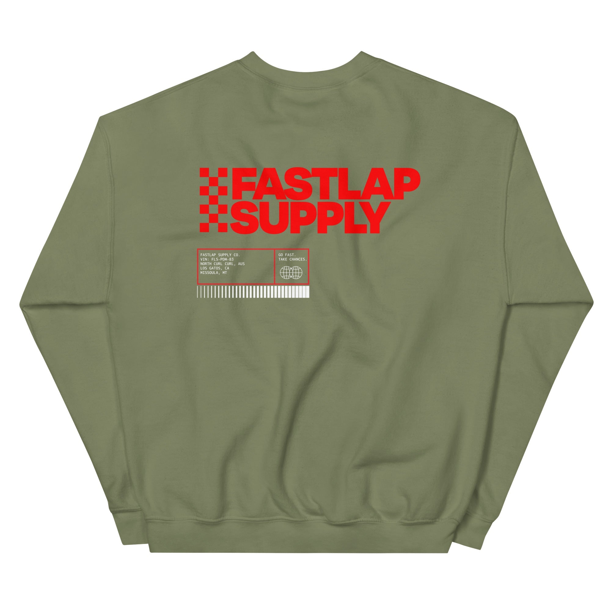 FastLap Supply Podium  - Crewneck Sweatshirt
