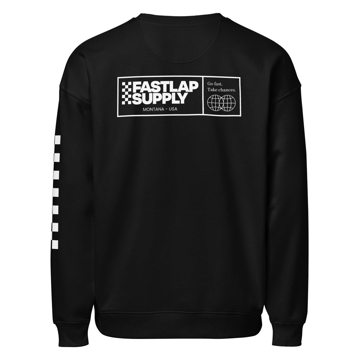 FastLap Supply Go Fast. Take Chances. - Crewneck Sweatshirt