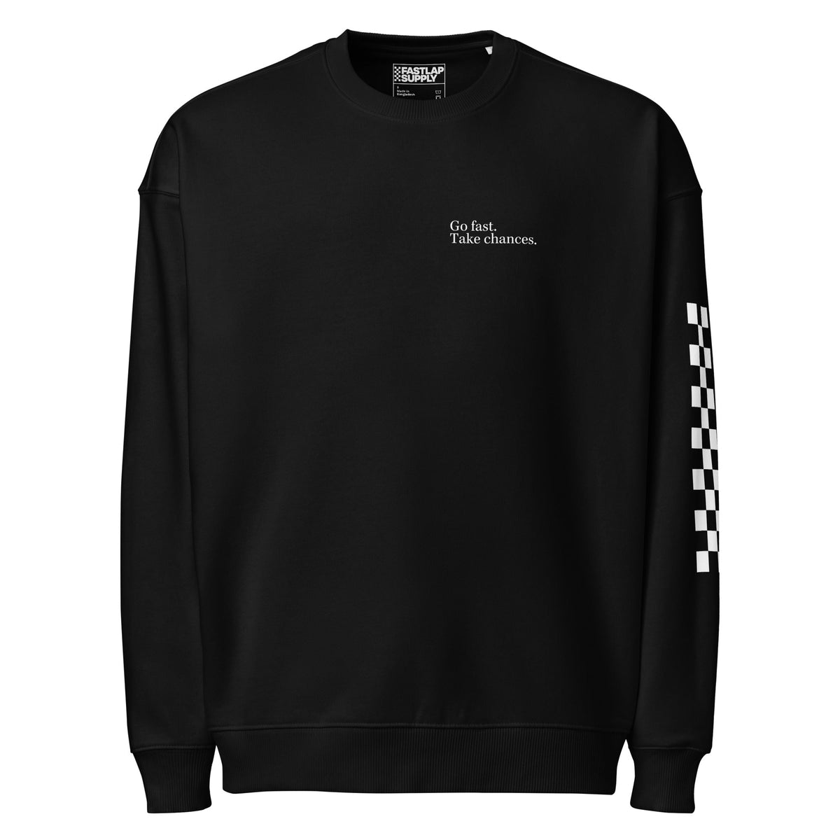 FastLap Supply Go Fast. Take Chances. - Crewneck Sweatshirt